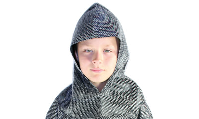 Mail hood silver