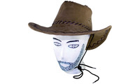 Cowboy hat brown L