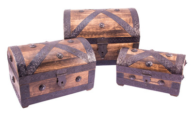 Pirate treasure chest set