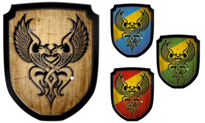 Wappenschild Phönix