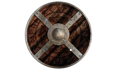 Round shield Odin