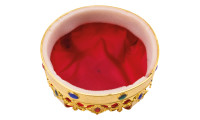 Royal crown "Ludwig" gold-red