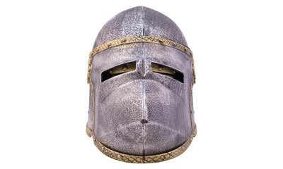 Knight helmet warrior