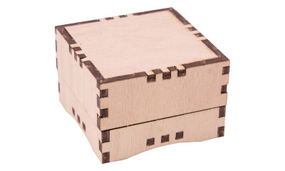 Handicraft - Gift box small blanco