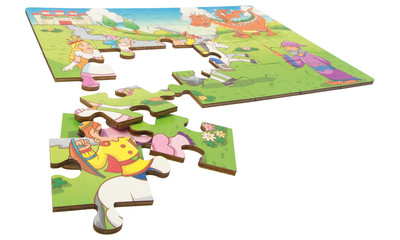 Wooden puzzle Fairy tale - 24 parts