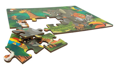 Wooden puzzle Jungle - 24 parts