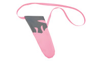 Pink arrow quiver for children with ornament
