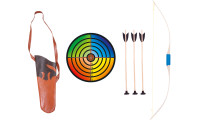 Set - bow with wrapping 90 cm with colorful target