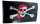 Pirate flag large tricoloured