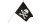 Piratenflagge klein 2-farbig