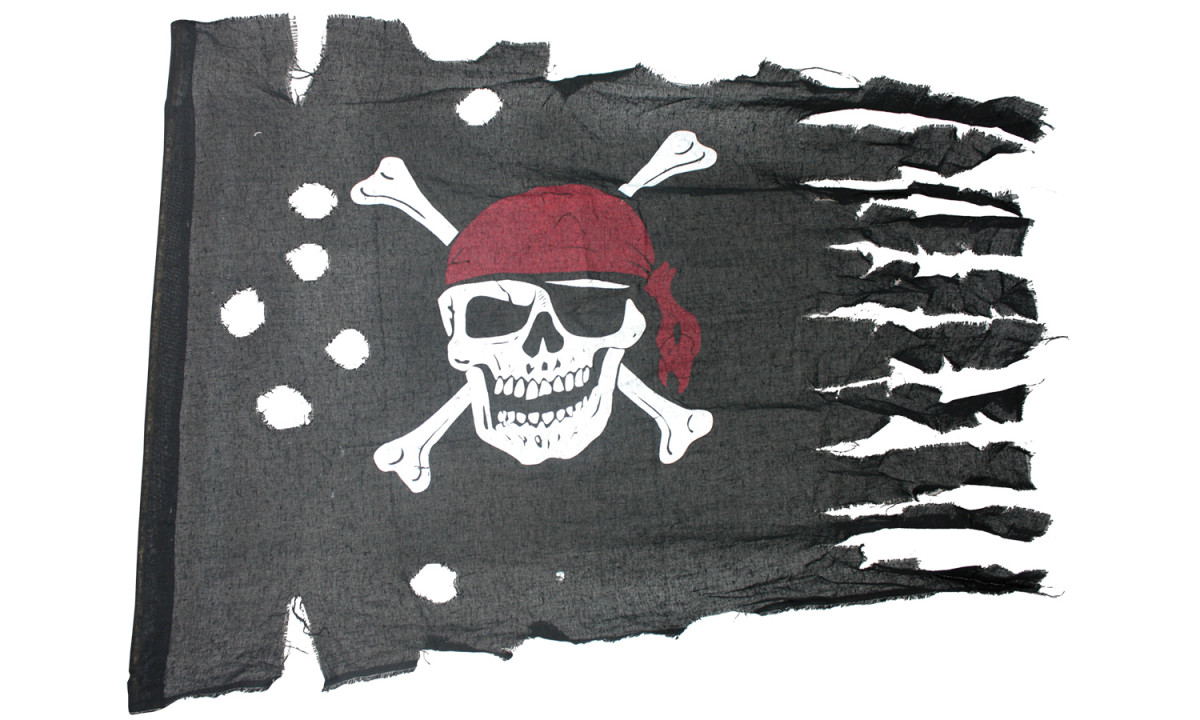 Piratenflagge rustikal, 8,95 €