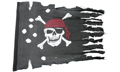 Pirate flag rustic